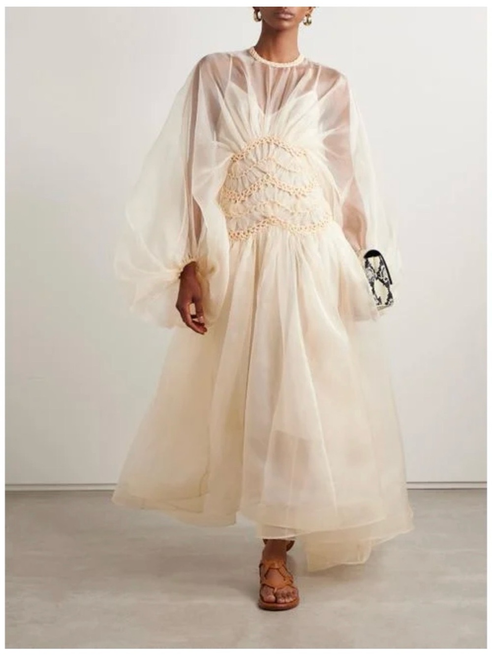 Illuminate Macrame Gown